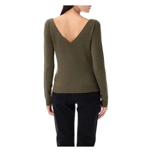 V-neck Sweater - Saint Laurent - Modalova