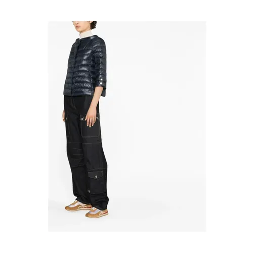 Quilted Feather Down Jacket - Herno - Modalova