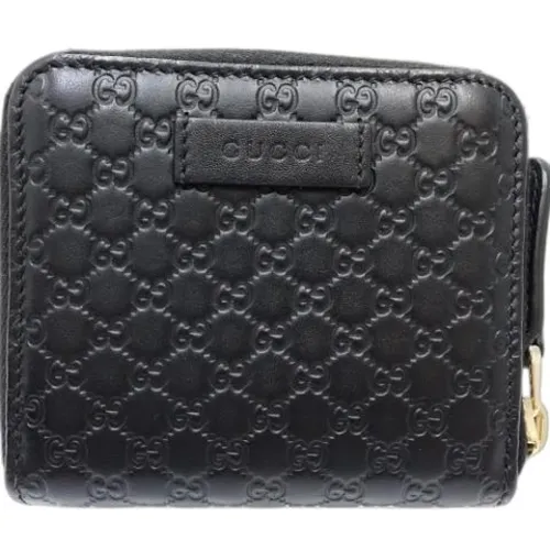 Pre-owned Leather Wallet - Gucci Vintage - Modalova