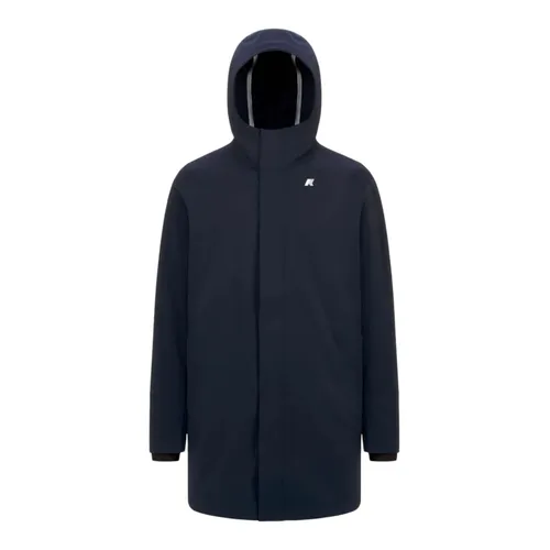 K-Way - Coats > Parkas - Blue - K-Way - Modalova