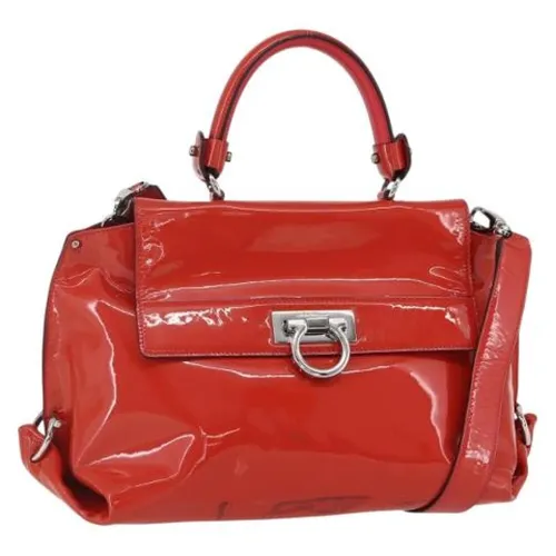 Pre-owned Coated Canvas Handbag - Salvatore Ferragamo Pre-owned - Modalova