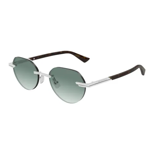 Split Panthos Sunglasses - Bottega Veneta - Modalova