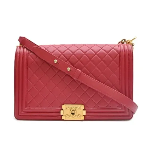 Pre-owned Cuero bolsos-chanel - Chanel Vintage - Modalova
