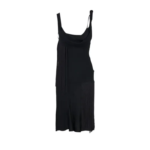 Playful Fringe Mini Dress - Victoria Beckham - Modalova