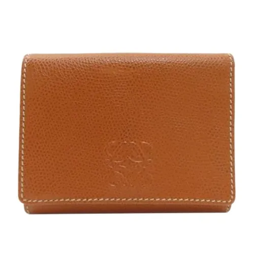Pre-owned Leather Wallet - Loewe Pre-owned - Modalova