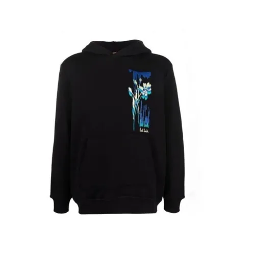 Floral Panel Motif Hoodie - Paul Smith - Modalova