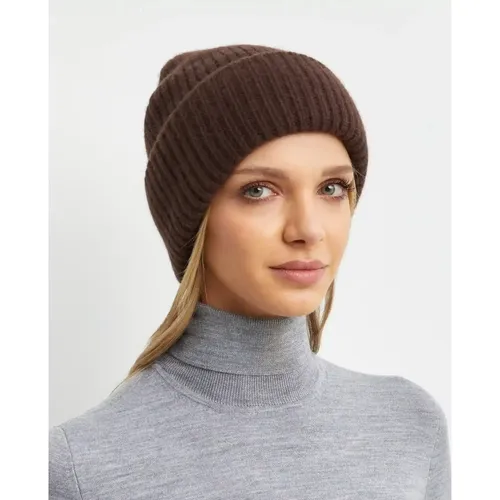 Cashmere Beanie Hat - Yves Salomon - Modalova