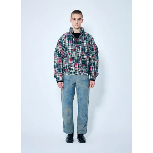 Patchwork Multi Pocket Down Jacket - Thisisneverthat® - Modalova