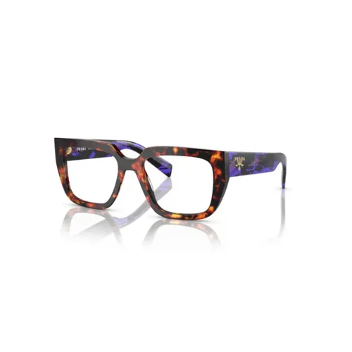 Vista Modelo Elegante Gafas de sol - Prada - Modalova
