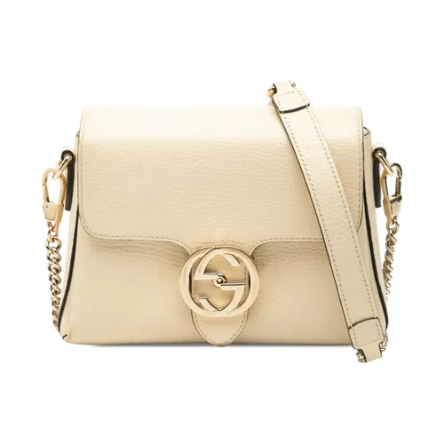 Pre-owned Leather Shoulder Bag - Gucci Vintage - Modalova