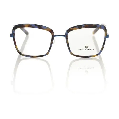 Blue Square Eyeglasses - Frankie Morello - Modalova