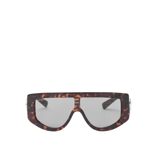 Gafas de Sol Oversized Shield - Gucci - Modalova
