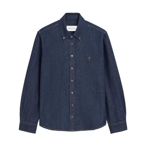Denim Shirt - Ami Paris - Modalova