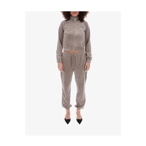 Polyester Crew Neck Sweatshirt - Juicy Couture - Modalova