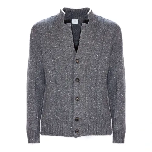 Mandarin Collar Cardigan - Eleventy - Modalova