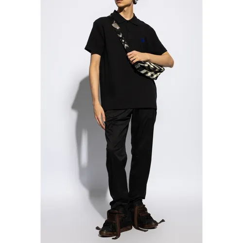 Polo with Logo - Burberry - Modalova