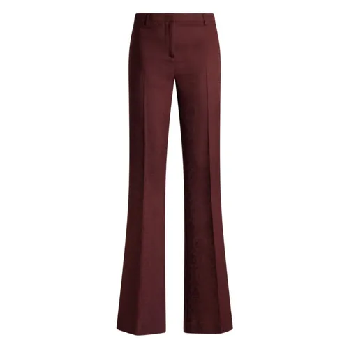 Cool Wool Jacquard Trousers - Etro - Modalova