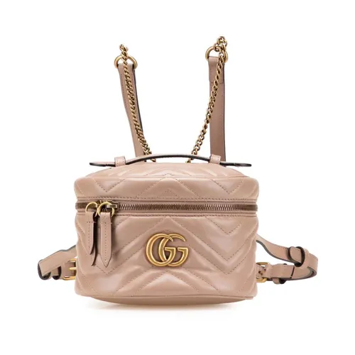 Pre-owned > Pre-owned Bags > Pre-owned Backpacks - - Gucci Vintage - Modalova