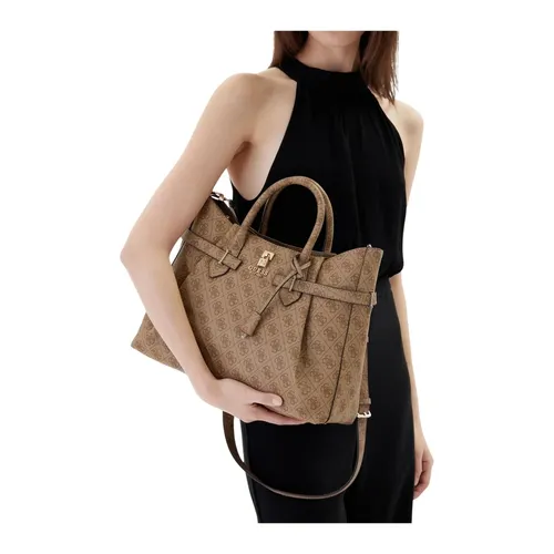 Structured Polyurethane Handbag - Guess - Modalova