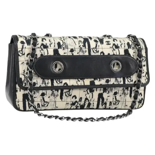 Pre-owned Vintage Satin Shoulder Bag - Chanel Vintage - Modalova