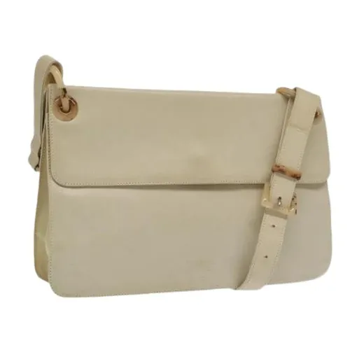 Pre-owned Leather Shoulder Bag - Prada Vintage - Modalova