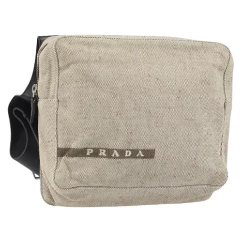 Mochila de lona Pre-owned - Prada Vintage - Modalova