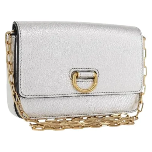 Pre-owned Leather Shoulder Bag - Burberry Vintage - Modalova