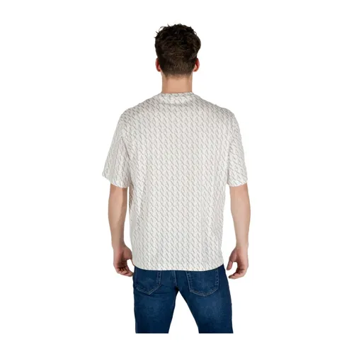 AllOver Logo Print Tee - Armani Exchange - Modalova