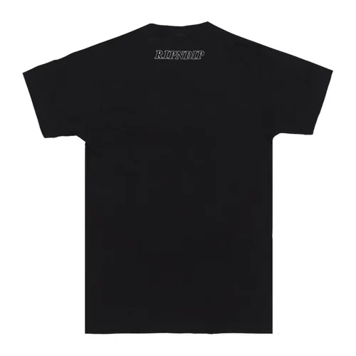 Black Men's Crew Neck T-shirt - Ripndip - Modalova