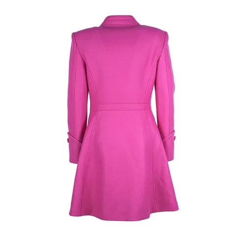 Fuchsia Blade Runner Coat - Moschino - Modalova