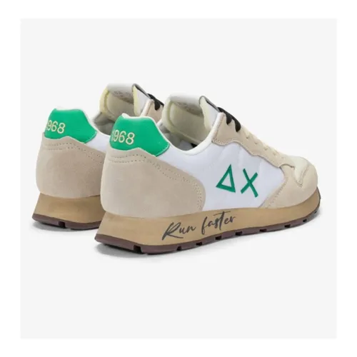 Vintage TOM Sneakers White/Green - Sun68 - Modalova
