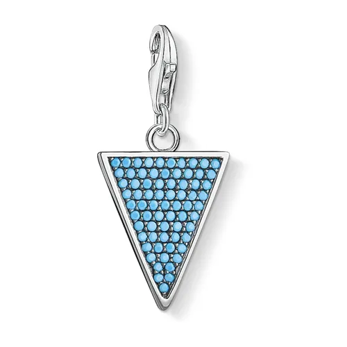 Charm pendant Triangle Turquoise 1579-667-17 - Thomas Sabo - Modalova