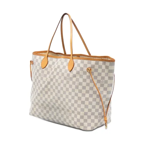 Pre-owned Checkered Pattern Tote Bag - Louis Vuitton Vintage - Modalova