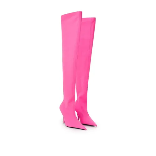 Elegant Pink Ankle Boots - Balenciaga - Modalova