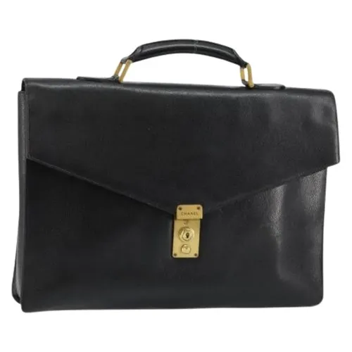 Pre-owned Vintage Lock Briefcase - Chanel Vintage - Modalova