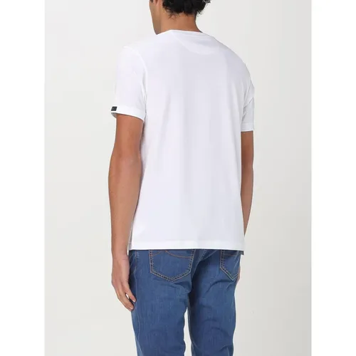 Short Sleeve Crew Neck TShirt - Fay - Modalova