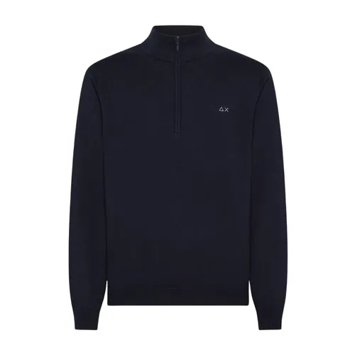 Half Zip Sweater Basic L/S - Sun68 - Modalova