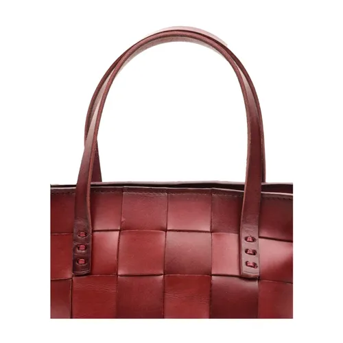 Mini Basket Bag with Woven Design - Dragon Diffusion - Modalova