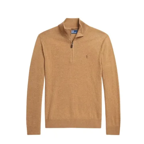 Merino Wool Half-Zip Sweater - Polo Ralph Lauren - Modalova