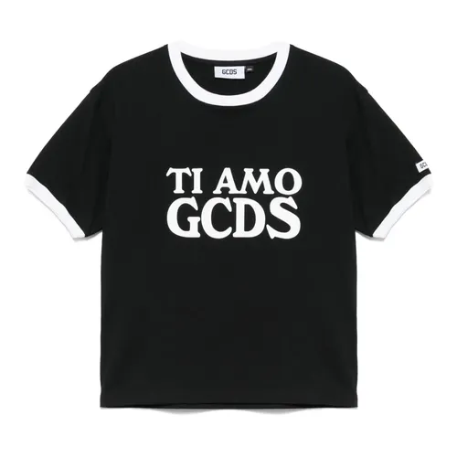 Black Basic Tee Shirt - Gcds - Modalova