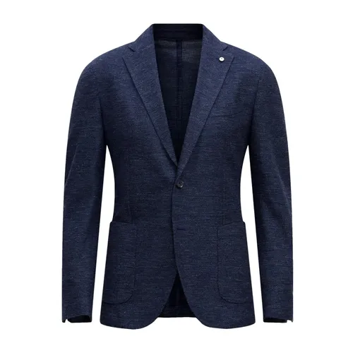 Blue Regular Fit Americana Jacket - L.b.m. 1911 - Modalova