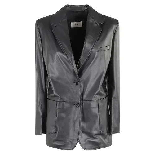 Jackets > Leather Jackets - - Solotre - Modalova