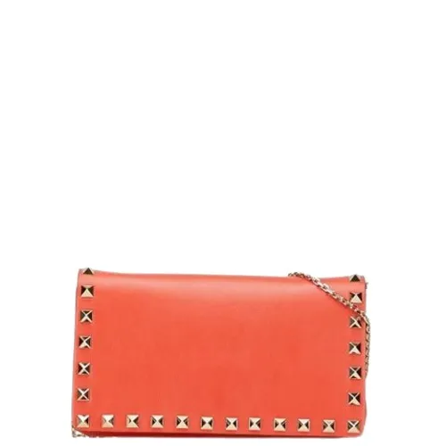 Pre-owned Leather Clutch - Valentino Vintage - Modalova