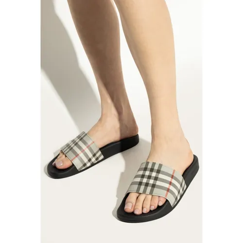 Rubber flip-flops - Burberry - Modalova