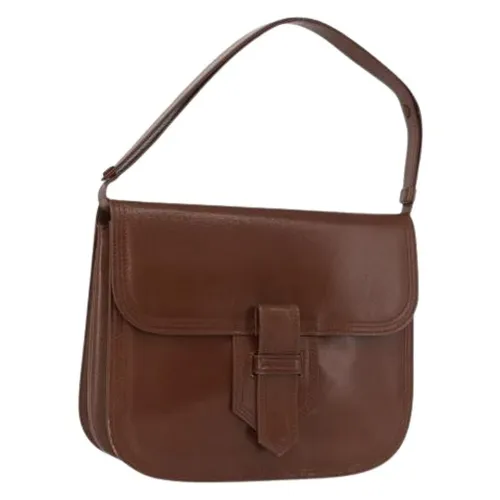 Pre-owned Leather Shoulder Bag - Saint Laurent Vintage - Modalova