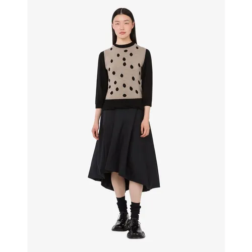 Wool and cashmere blend pullover - Moschino - Modalova