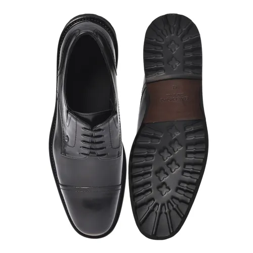 Black leather lace-ups - Baldinini - Modalova