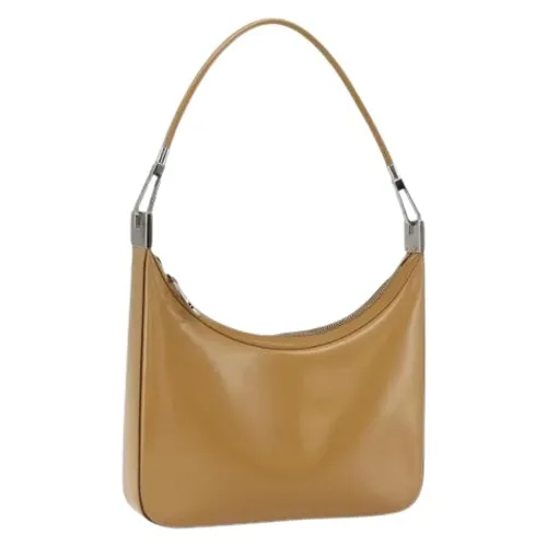 Pre-owned Leather Shoulder Bag - Gucci Vintage - Modalova