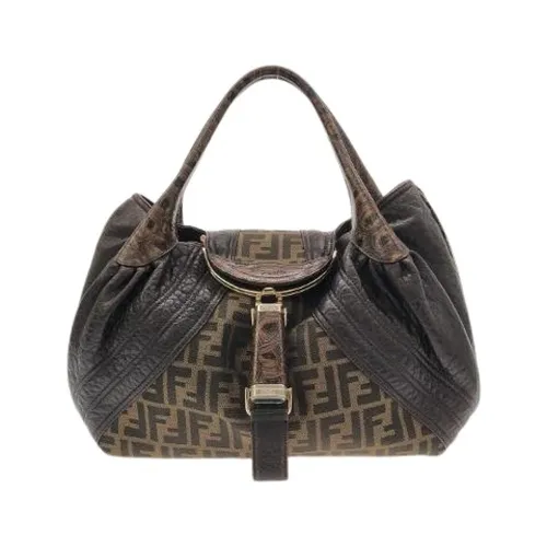 Pre-owned Canvas Handbag - Fendi Vintage - Modalova