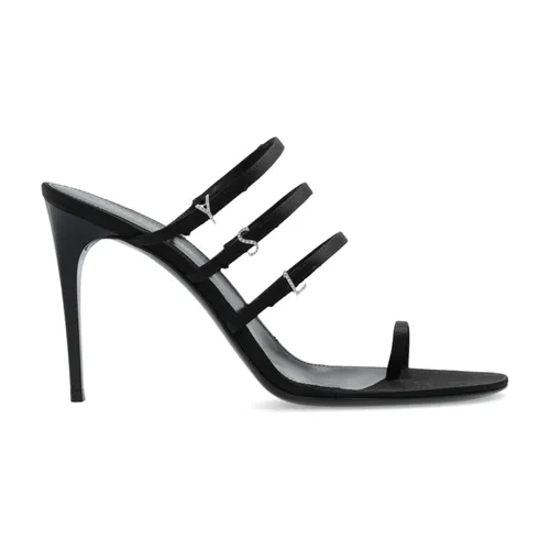 Heeled mules - Saint Laurent - Modalova